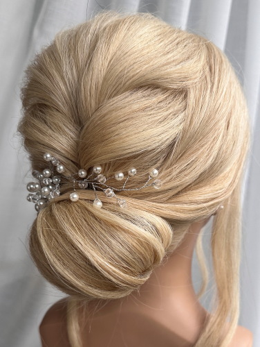 Elegante Brautfrisur blonde Haare